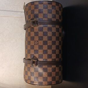 AUTHENTIC LOUIS VUITTON DAMIER PAPILLLON 30 HAND BAG PURSE N51303 LV0859J